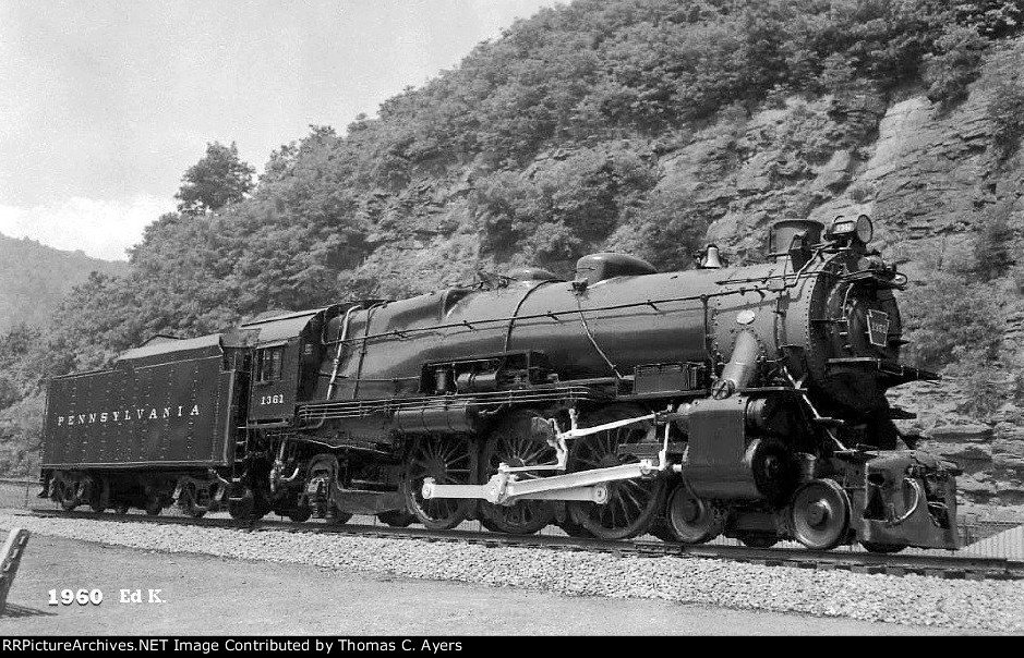 PRR 1361, K-4S, 1957